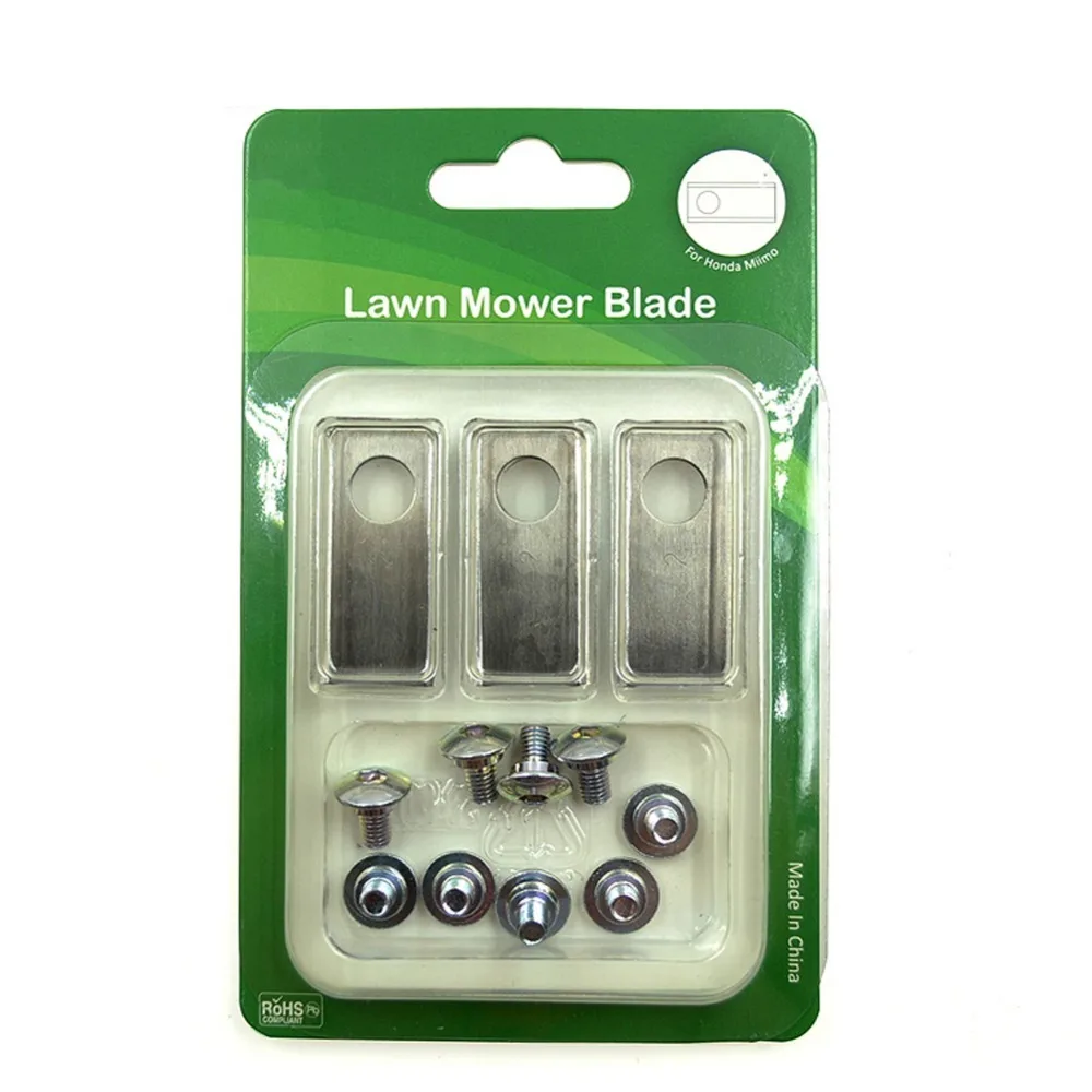 9PCS Auto Mower Blades For Honda Miimo Automatic Robotic Lawn Mower Blade Replacement Garden Mower Tool Parts 9PCS Auto Mower Blades For Honda Miimo Automatic Robotic Lawn Mower Blade Replacement Garden Mower Tool Parts