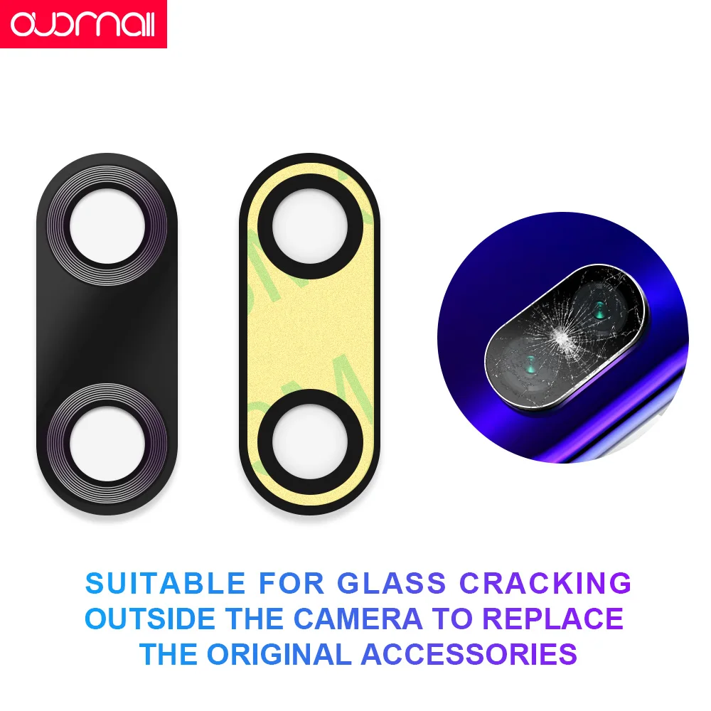 

HD Back camera glass accessories/protective lens glass/Camera repair parts for xiaoimi Redmi k20/note7pro/6a/7a/6x Camera glass