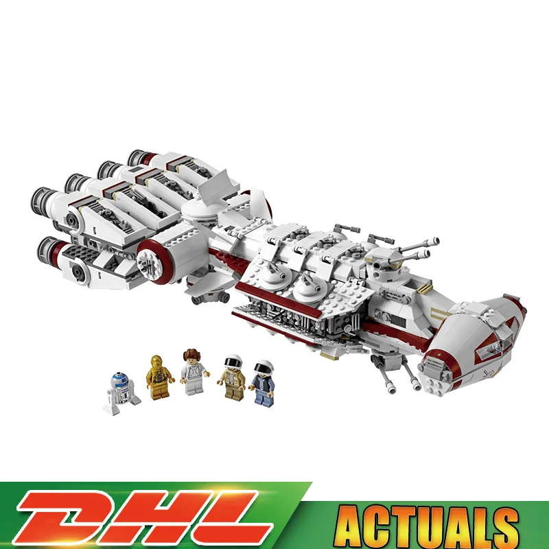 

Lepin 05046 Star Wars The Tantive IV Blockade Runner legoing 10019 Educational Building Blocks Bricks for Boy's toy Gifts