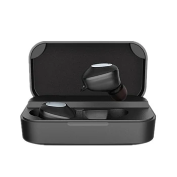 

Mini Bluetooth5.0 Headphone in Ear Wireless Earphone Headset Portable Charging Box Earpiece Build-in Mic