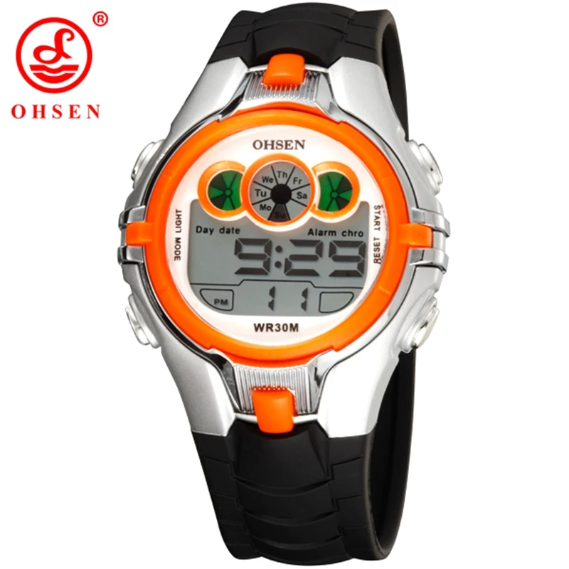 boys orange watch