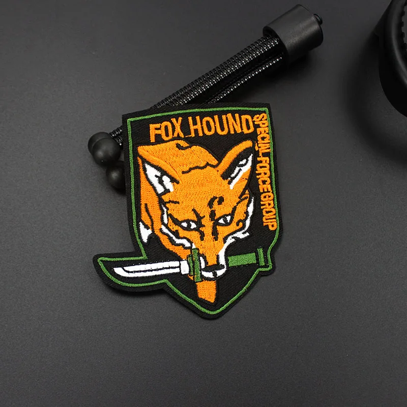 Военная нашивка Foxhound Fox Hound военные значки особой силы вышитая аппликация для