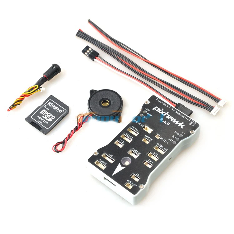 

1Set Pixhawk UAV Multi Axis Fixed Wing Flight Control 32 Bits PX4 2.4.8 Flight Controller Module for RC FPV Drone Parts