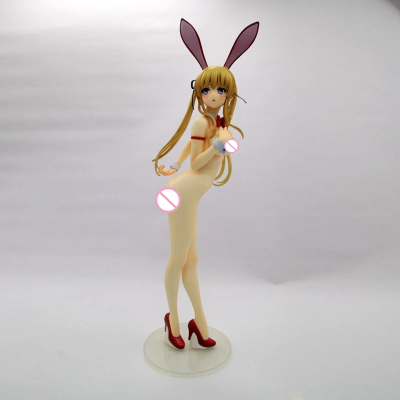 

1/4 PVC and Resin action figure FREEing B-STYLE Eriri Spencer Sawamura Bunny Ver. Sexy Naked Anime Collection GK Model