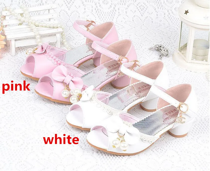Girls high heels sandals-8