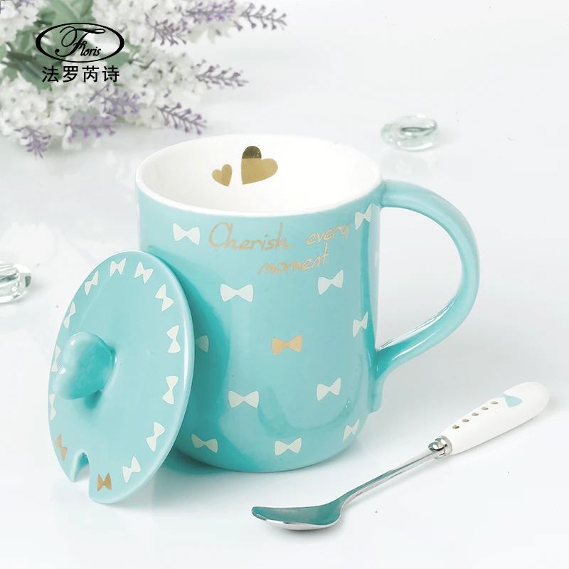 

Mug Cute Couple Creative Christmas Coffee Mugs Handgrip Valentine's Day Ceramic Water Cup
