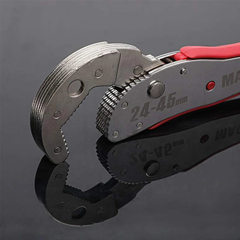 KALAIDUN Adjustable Wrench Multitul 9-45mm Torque Ratchet Socket Universal Key Magic Spanner Key Sets Repair Hand Tools For Home4