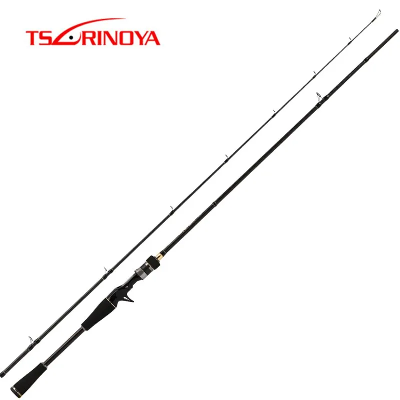 TSURINOYA MYSTERY II 2.16m Casting Fishing Rod F Power Lure Weight 6-18g Carbon Fishing Pole Fishing Tackle Bass Pesca Olta