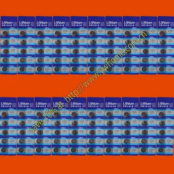 

100PCS SUNMAX CR1616 LITHIUM BATTERIES 3V SHIP by air mail