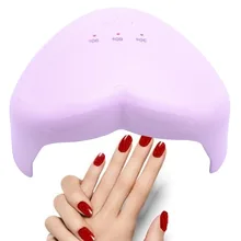 Мини USB 18 Вт 8 СВЕТОДИОДНЫЙ УФ-гель для ногтей Сушилка отверждения лампы в форме сердца Маникюр Tool2019