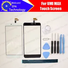 Umi Max Digitizer Touch Screen 100% Guarantee Original Glass Panel Touch Screen Digitizer For Max +tools+ Adhesive