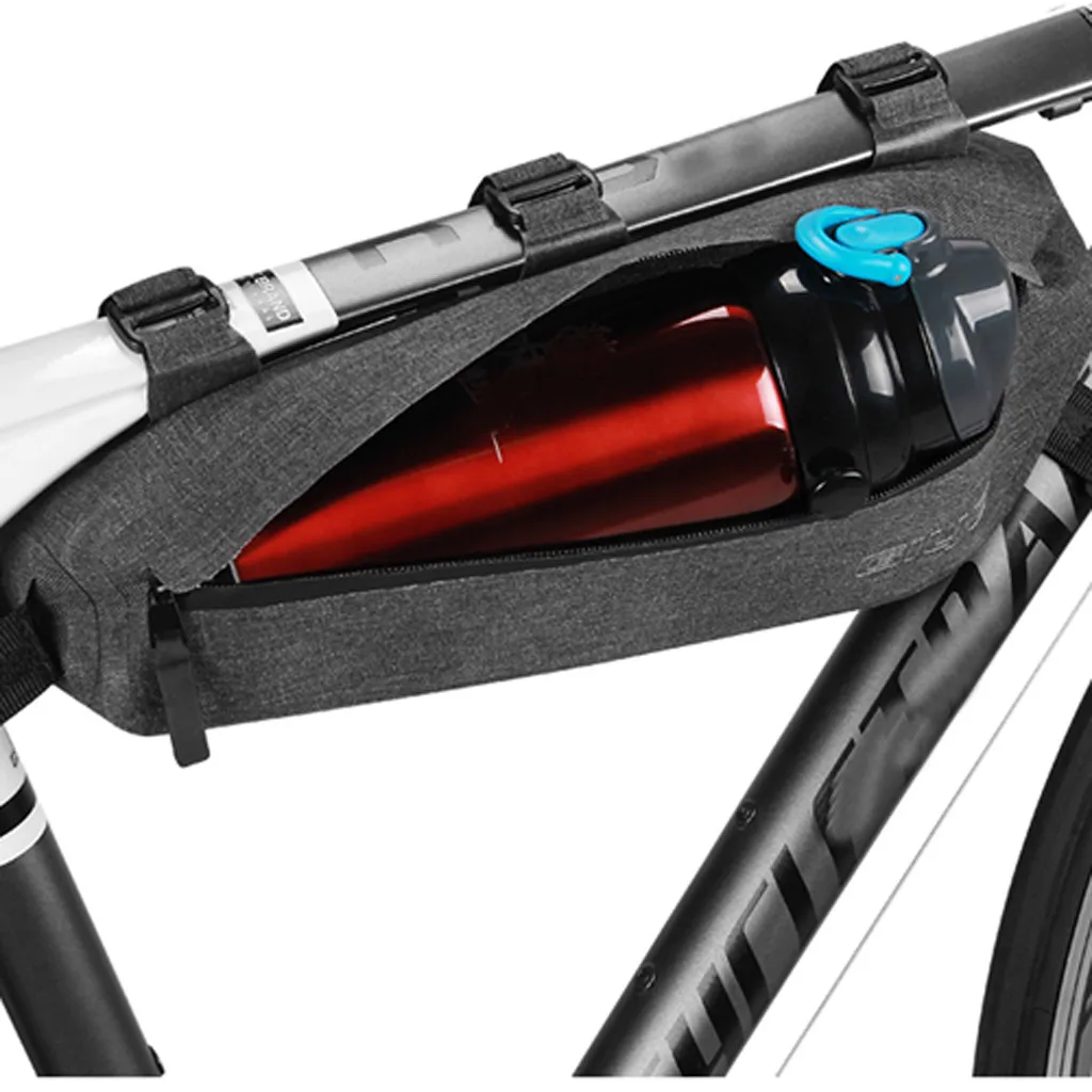 Sale Bicycle Cycling Bags Front Tube Frame Bag Waterproof Top Tube Bag Bicycle Front Mobile Phone Bag Bike Bolsa de bicicleta 9
