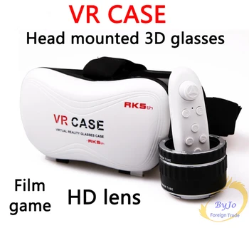 

VR-BOX VR case With Gamepad 3D virtual reality glasses mobile home theater VR Glasses Google Cardboard VR box