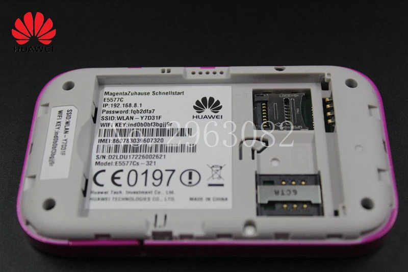  Unlocked New Original HUAWEI E5577 4G LTE Cat4 E5577Cs-321 with Antenna Mobile Hotspot Wireless Rou