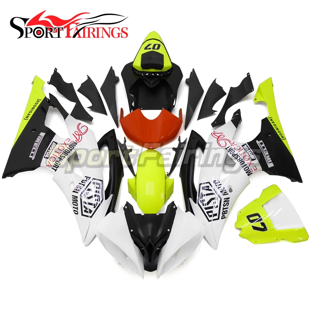 Pro Bolt 08-09 Yamaha YZF-R6 Fairing Kit Black