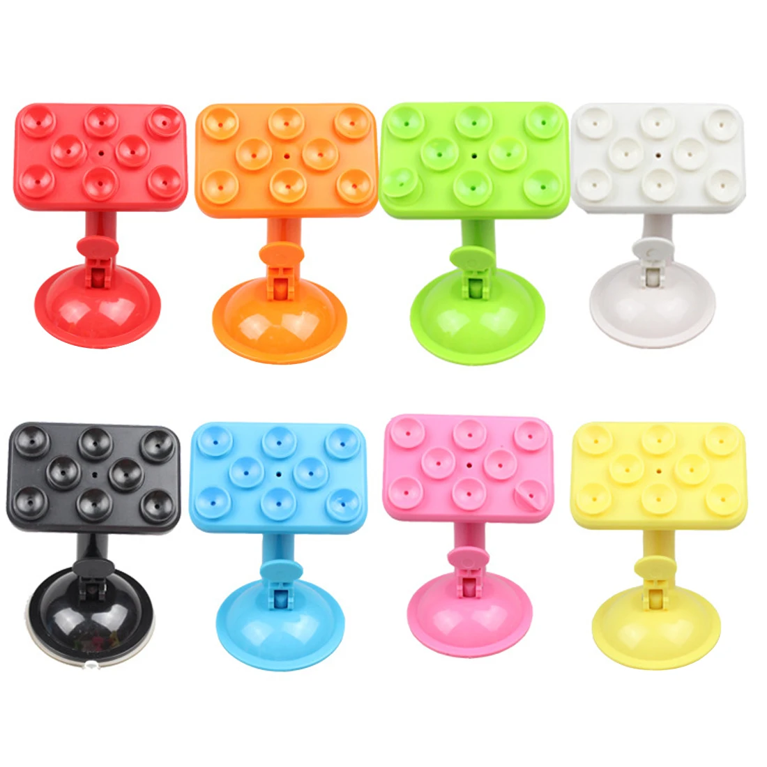 

Universal Sucker Modeling Phone Holder 360-Degree Rotating Car phone Holders Desktop Mount Holder Support for Apple Samsung...