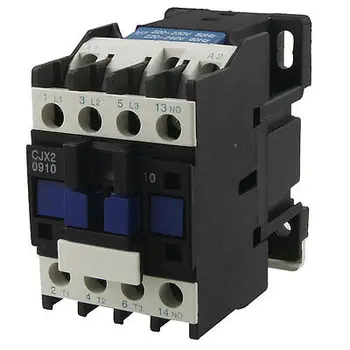 

CJX2-0910 Motor Control AC Contactor AC-3 4KW 9A 3P 3 Pole 220 Volts Coil