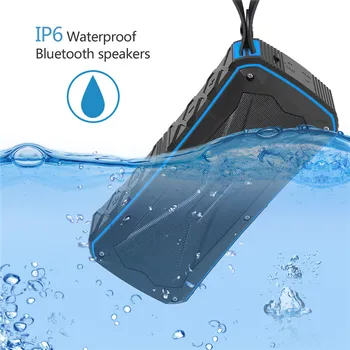 

Bluetooth Speaker 16W Powerbank for Phone Wireless Column with Microphone Bluetooth Speakers Waterproof Shower IPX7