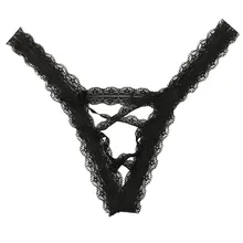 Сексуальные женские кружевные черные цветы с низкой талией, нижнее белье, трусики, стринги, нижнее белье, стринги, выдалбливают, спандекс, бесшовные трусики F300202