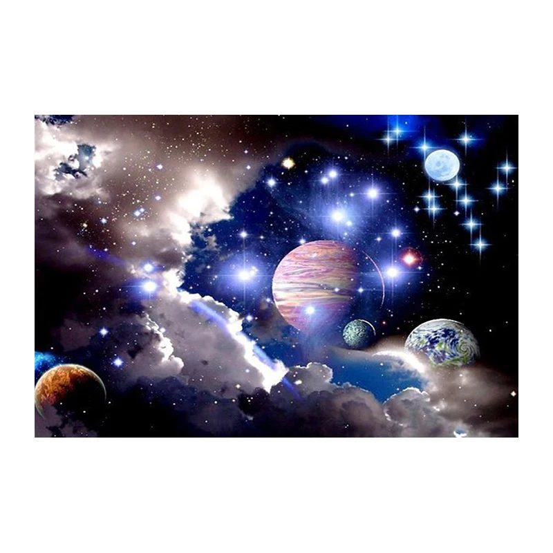 NEW 5D Diy Diamond Painting Cross Stitch Star Full Diamond Embroidery Arts Crafts Sewing Square Drill Europe Home Decor 