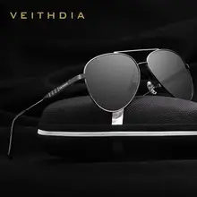 VEITHDIA модный бренд унисекс дизайнерские алюминиевые мужские солнцезащитные очки поляризованные зеркальные линзы мужские солнцезащитные