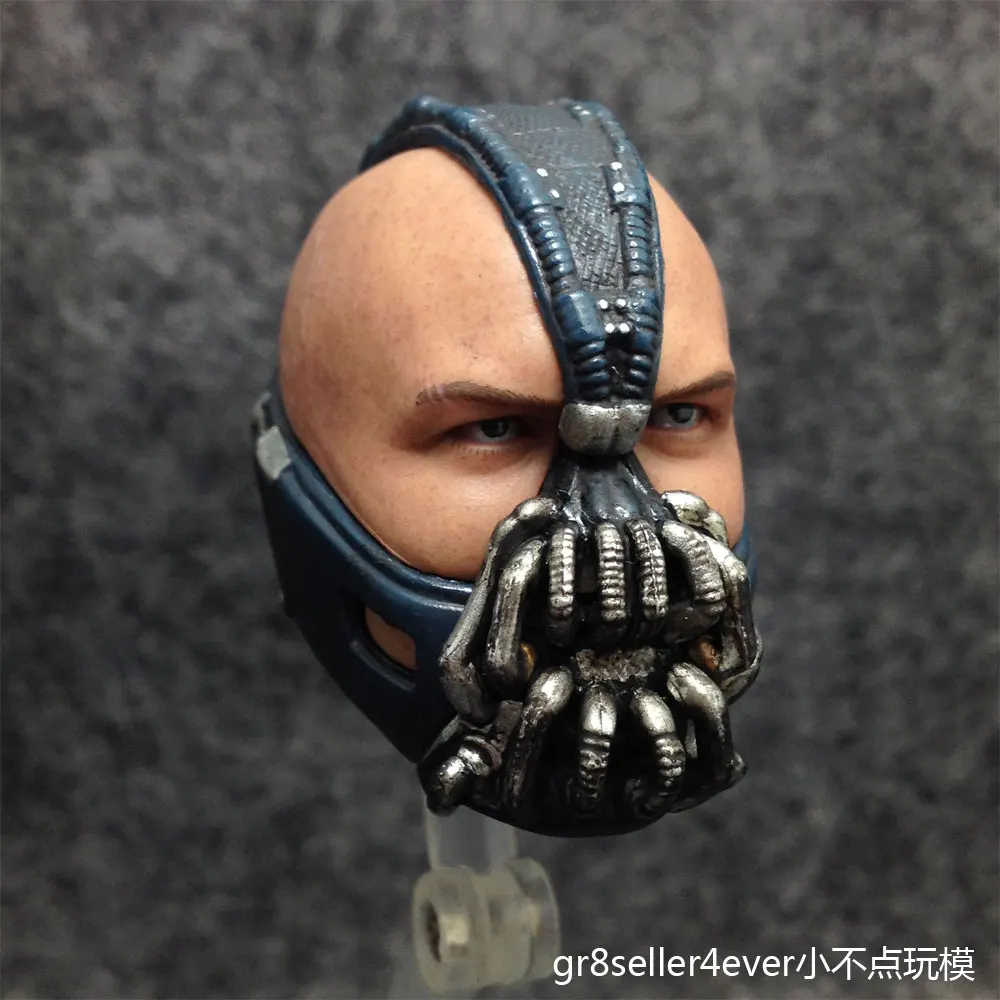 Пользовательские 1/6 весы Том Харди голова лепить для TDKR Bane Bash fit горячие игрушки