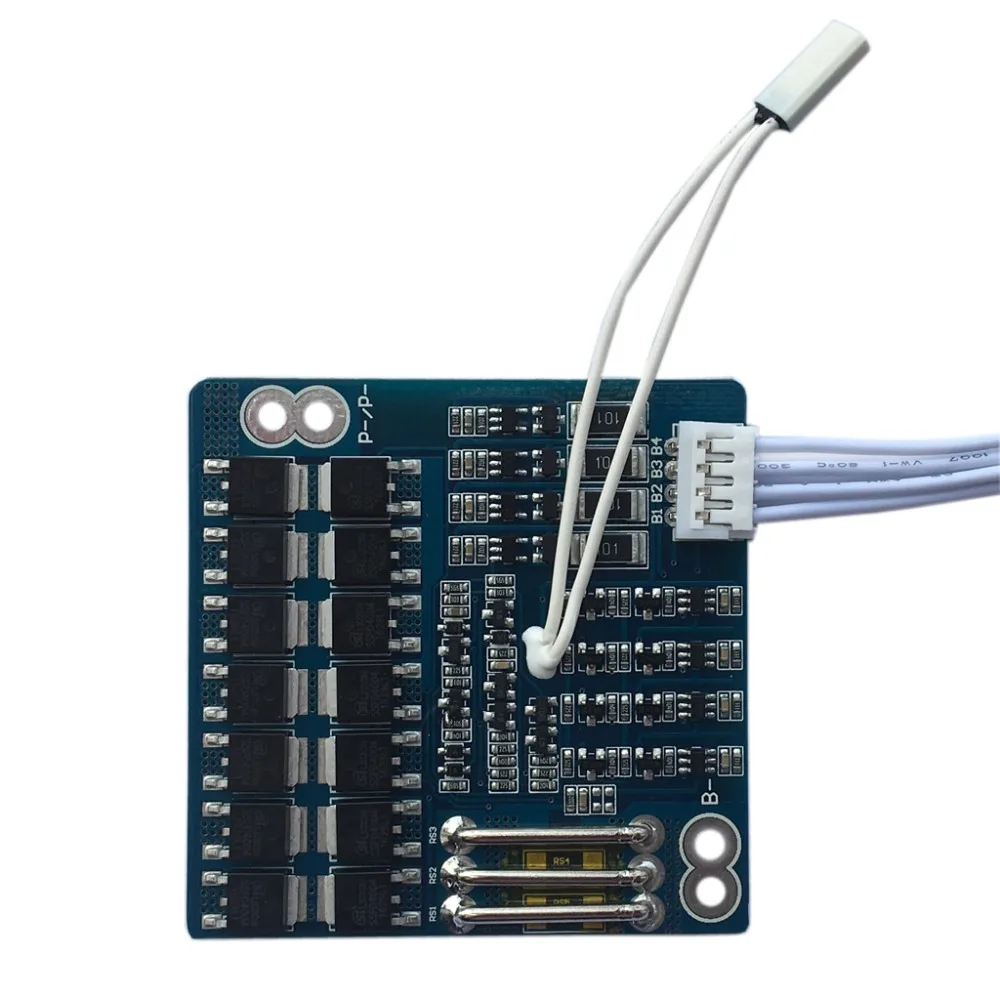Модуль защитной цепи плата защиты аккумулятора LiFePO4 4S 30A PCM BMS для аккумуляторной