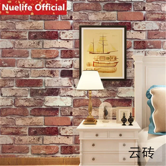 Best Price 0.45x10m brick pattern waterproof self-adhesive wallpaper living room bedroom wedding room shop dining room wall stickers Best Price 0.45x10m brick pattern waterproof self-adhesive wallpaper living room bedroom wedding room shop dining room wall stickers