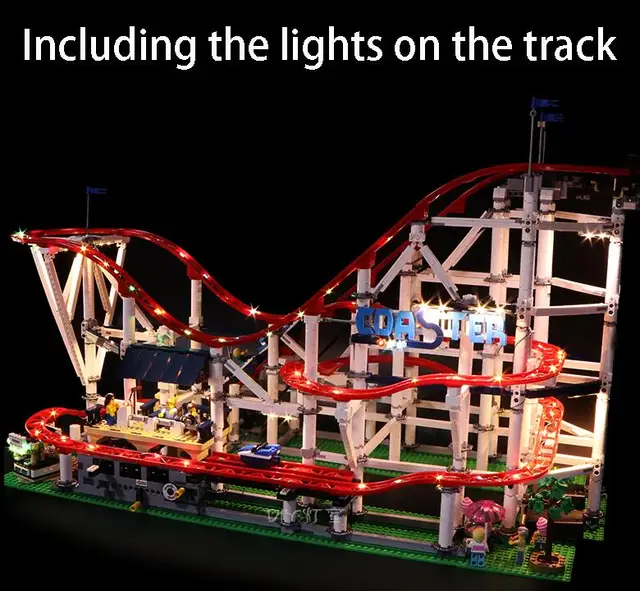 lego city roller coaster set