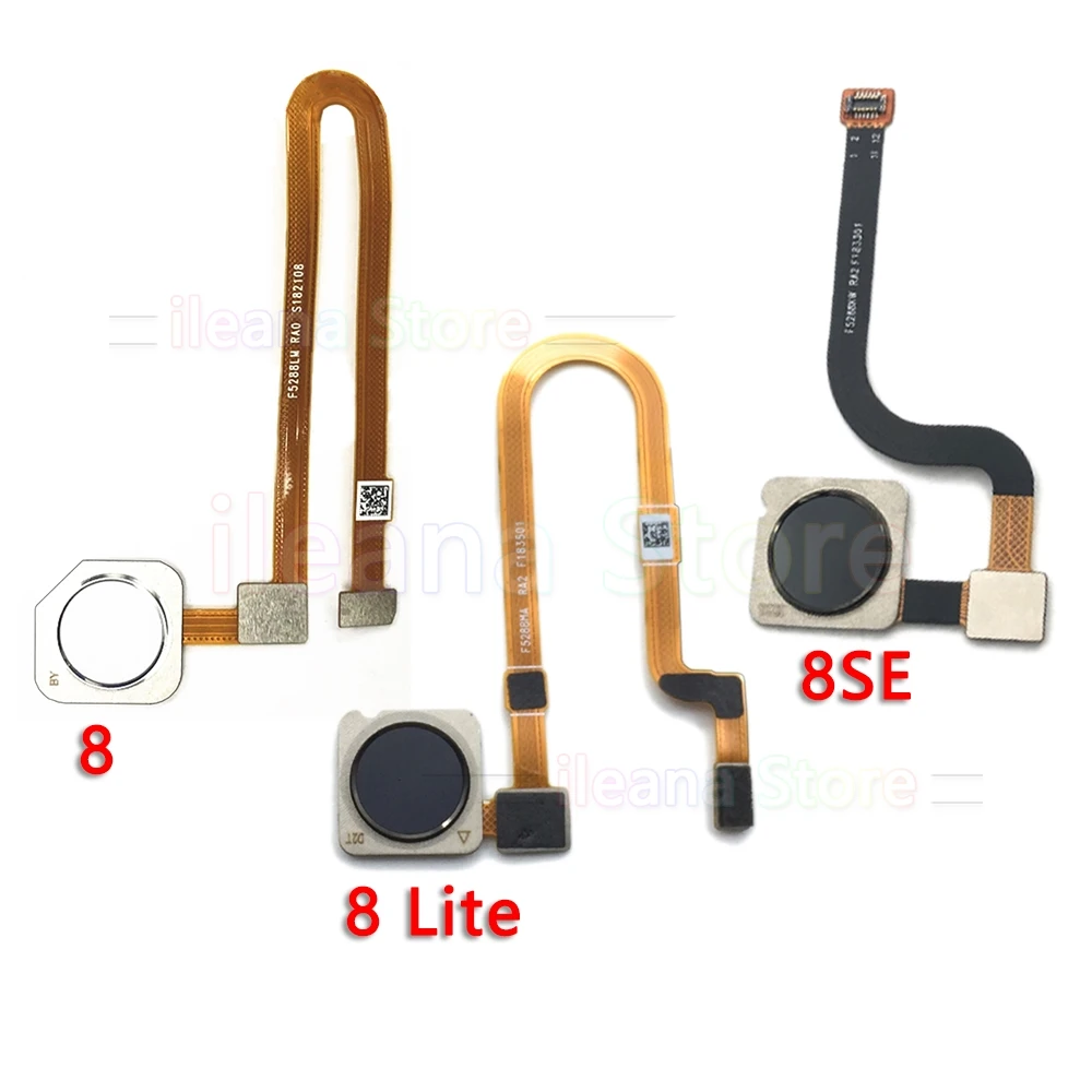 

Original Back Home Button Fingerprint Sensor Flex Cable For Xiaomi Mi 8 8SE SE Lite Phone Repair Parts