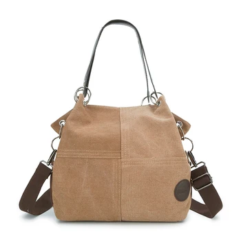 

3PCS / LOT Handbag Women Shoulder Bag Female Large Tote Bag Soft Corduroy Leather Bag Crossbody Messenger Bag
