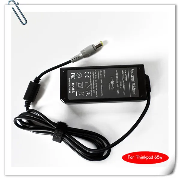 20 V 65 W адаптер переменного тока Питание шнур для lenovo ThinkPad T400 T410 T420 T500 T510 T520 T400s Универсальное зарядное устройство для ноутбука caderno