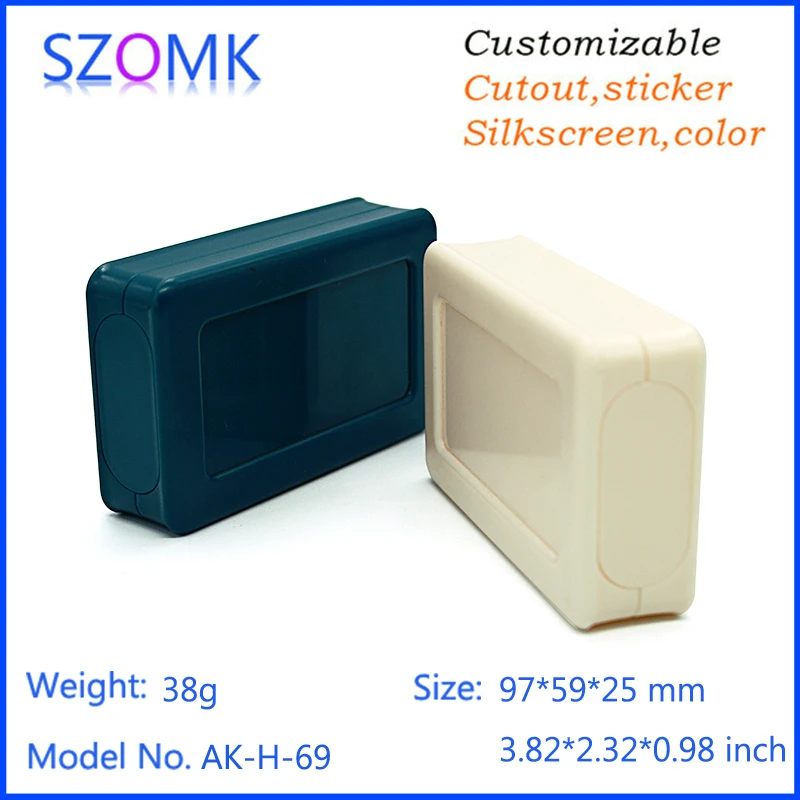 abs plastic electronics junction box szomk handheld instrument project housing  (5)
