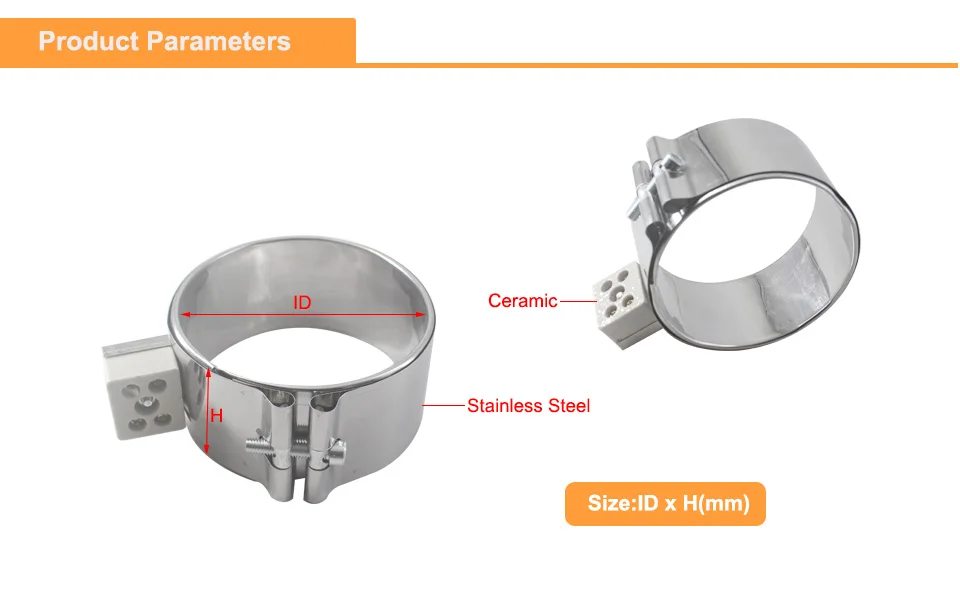 elemento aquecedor para molde, potência 650 680 720 800w