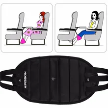 Outdoor Travel Foot Rest Portable Folding Plane Footrest High Quality Office Carry-on Foam Flight Leg Hammock