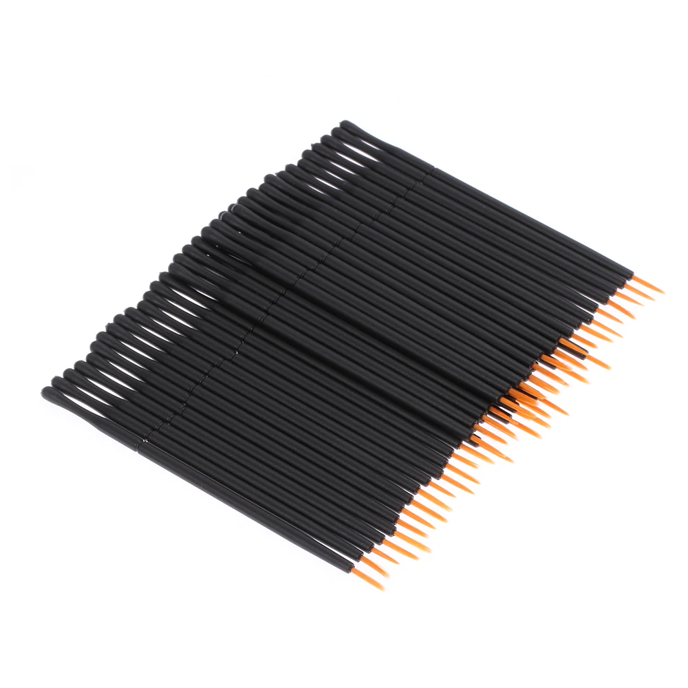 

50pcs/set Disposable Eyeliner Brush Wand Applicator Eye Cosmetics Tools Eyelash Extension Tools Beauty Brushes