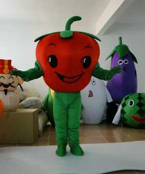 

Tomato mascot costume adult size tomato mascot costume free shipping