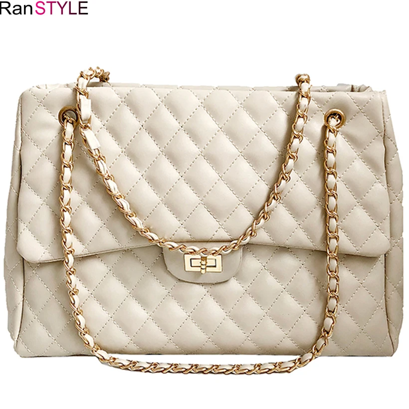 

bags for women 2018 soft leather handbag diamond lattice crossbody bags for women white Khaki hand bag clutch ladies hand bags
