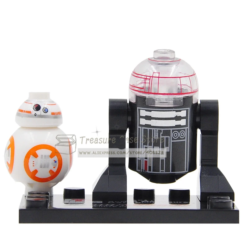 

BB8 and R2-D2 Star Wars Minifigures Compatible