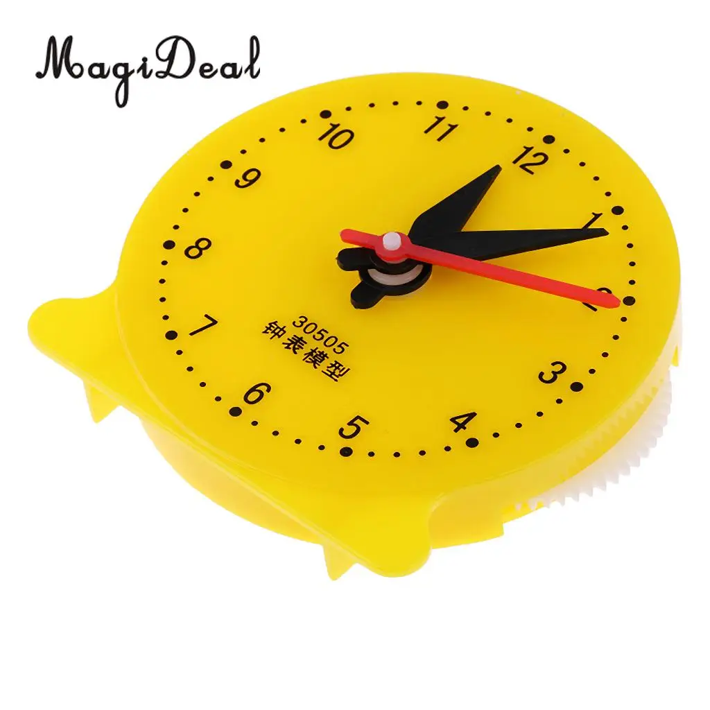 Students Math Children Teaching Clock Model Learning To Tell Time Educational Math Mathematics Toy Clock School Supplies