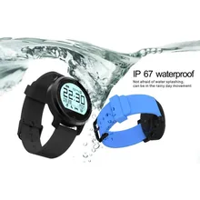 Free Shipping 2 Bands Replace Smart F68 Wristwatch font b Smartwatch b font 2016 IP67 Waterproof