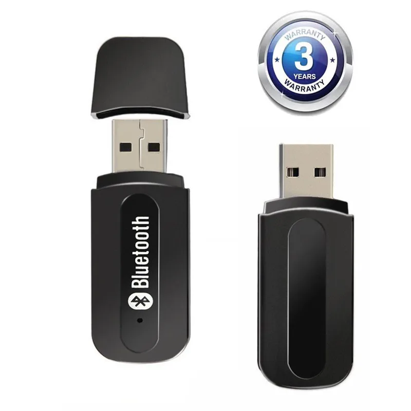 BinFul новейший USB беспроводной Bluetooth адаптер музыкальный стерео приемник адаптер AMP Dongle аудио домашний динамик 3,5 мм кабель