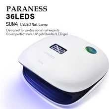 Гель paraness лак сушильная лампа источник для отверждения Гель-лак для ногтей салонный инструмент SUN4 профессиональный светодиодный УФ лампа 48 Вт лампа для ногтей