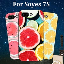 Для Soyes 7 S чехол Модный фруктовый мягкий чехол Soyes7S чехол мини-телефон для Soyes 7 S задние Чехлы для ужина мини fundas capas кожа