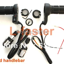 2012 грелка с подогревом/рукоятка для скутера, квадроциклов, мотоцикла с подогревом горячей дроссельной заслонки горячий руль