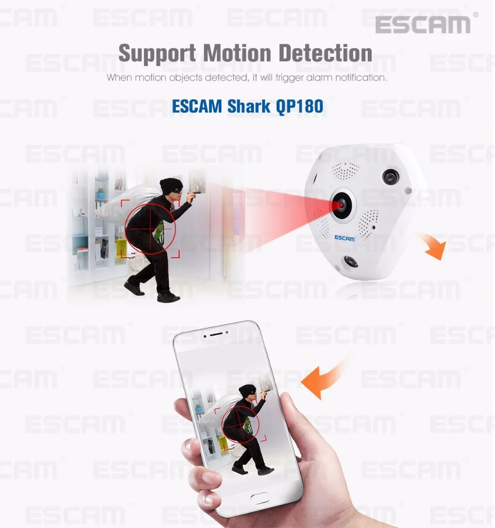 360 Degree Panoramic Surveillance CCTV Security Camera 1.3MP 960P Wifi IP Camera Two Way Audio Night Vision Fisheye VR Camera 360 Degree Panoramic Surveillance CCTV Security Camera 1.3MP 960P Wifi IP Camera Two Way Audio Night Vision Fisheye VR Camera