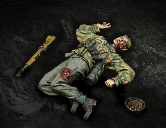 

[tuskmodel] 1 35 scale resin model figures kit t3159