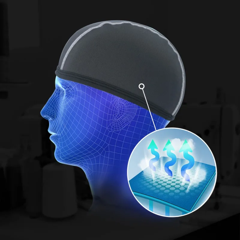 

Adult Women Man New Outdoor Bike Helmet Liner Anti-sweat Balaclava Men Women's Cap Scarf Bicycle Headwear Cycling Hats