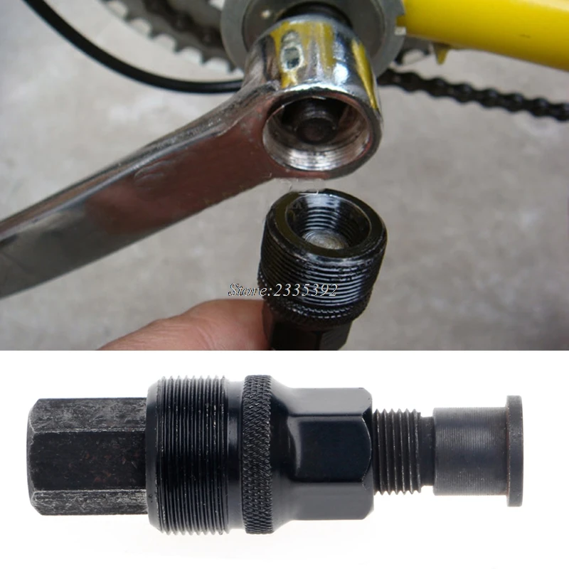 

Cycling Bicycle Bike Crankset Crank Arm Puller Remover Removal Tool with Removable head Fits for All ISIS or Tapered type