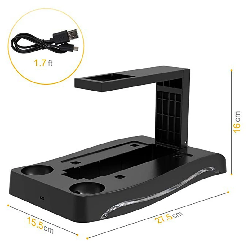  PS4 PS Move VR Charging Storage Stand PSVR Headset CUH-ZVR2 2th Bracket for PS VR Move Showcase